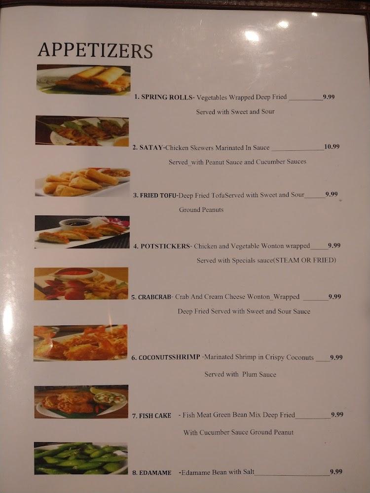 Sa-Bai Thai Bistro Menu image 4